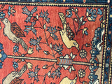 Fine Antique  Malayer Wool Rug 3' 0" x 5' 0"