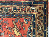 Fine Antique  Malayer Wool Rug 3' 0" x 5' 0"