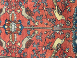Fine Antique  Malayer Wool Rug 3' 0" x 5' 0"