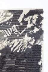 Fine Vintage Swedish Shag Wool Rug 6'2" x 7' 8''