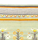 Fine Vintage Swedish Kilim Wool Rug 5' 7" x 7' 8"