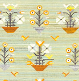 Fine Vintage Swedish Kilim Wool Rug 5' 7" x 7' 8"