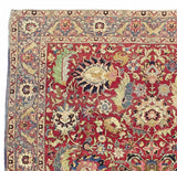 Fine Antique  Tehran Wool Rug 6' 9" x 9' 5"