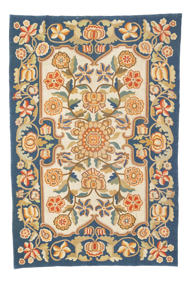Antique Bassarabian Kilim Rug 6' 5'' x 9' 6''