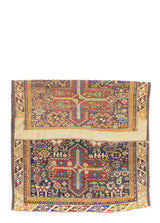 Antique Caucasian Karakashli Rug 3'4" x 4' 10"