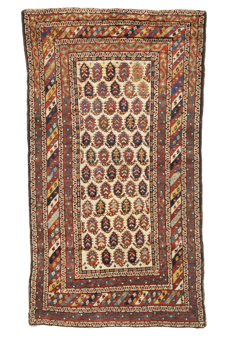 Antique Lori Tribal Rug 3' 6'' x 6' 6''