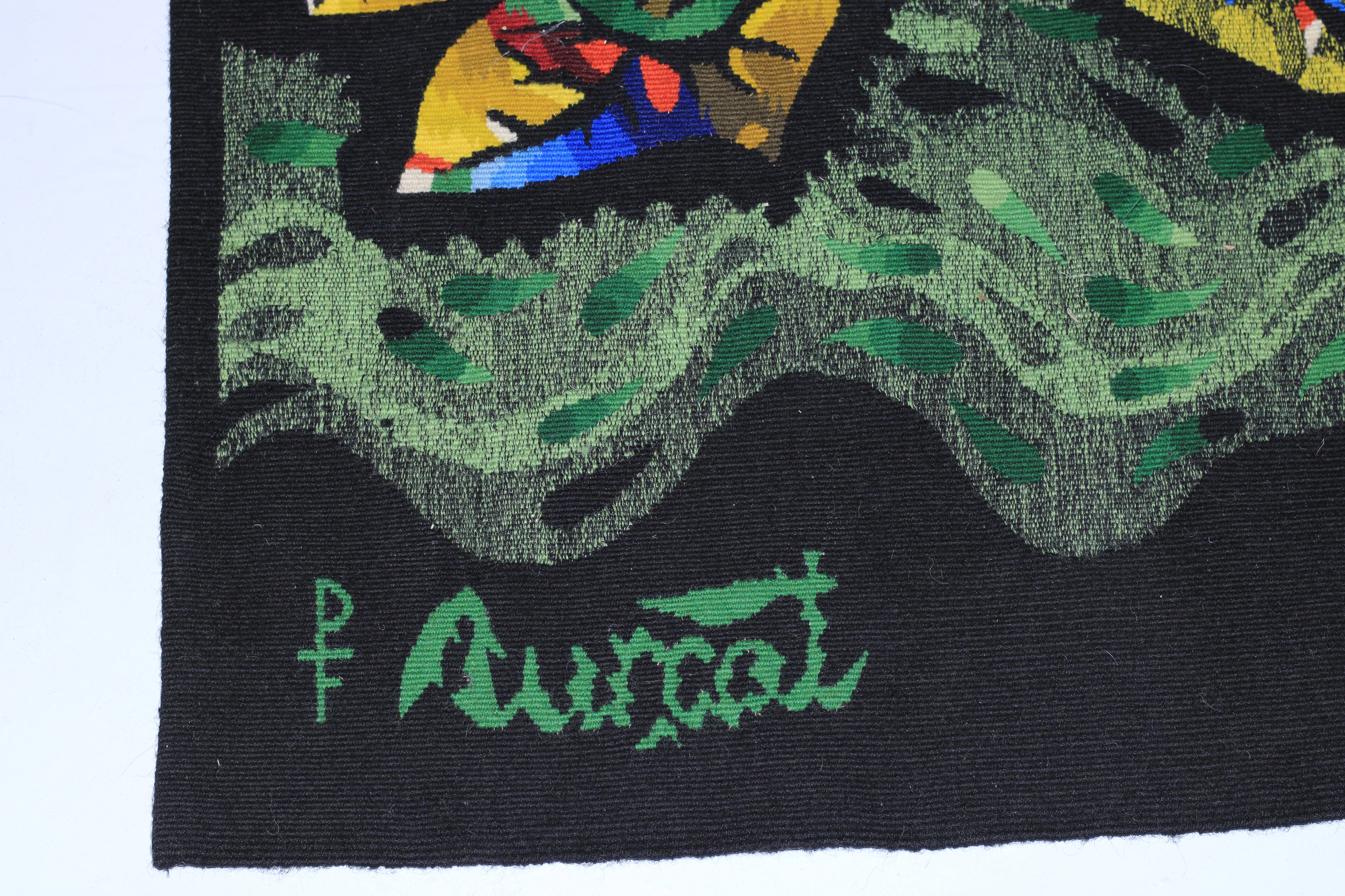 Mid Century Tapestry Signed Lurcat 3' 10'' x 7' 8''