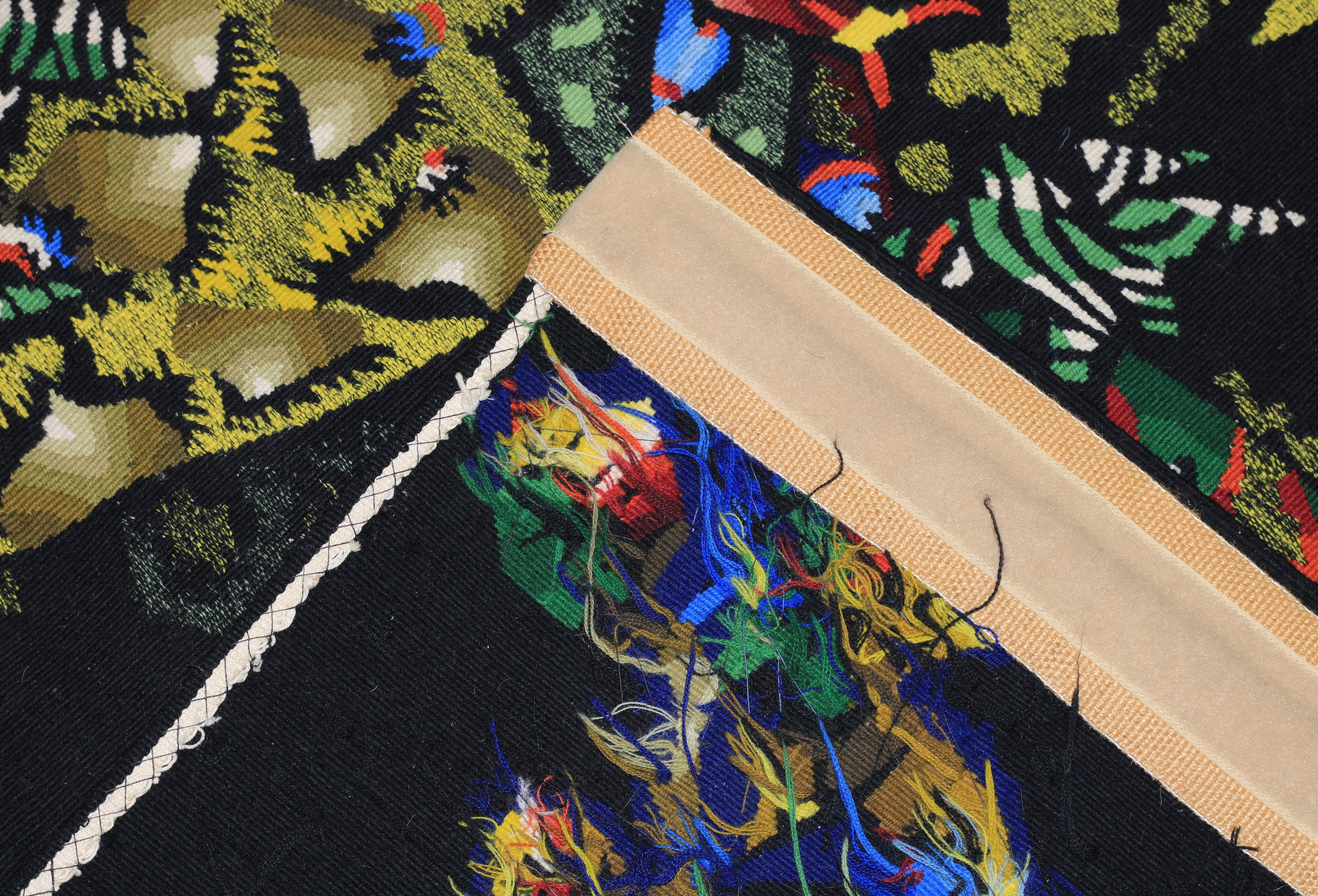 Mid Century Tapestry Signed Lurcat 3' 10'' x 7' 8''
