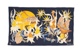 Mid Century French Tapestry Signed by Jean Lurcat Artist Desginer 3' 11'' x 6' 6''