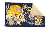 Mid Century French Tapestry Signed by Jean Lurcat Artist Desginer 3' 11'' x 6' 6''