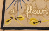 Mid Century Tapestry Signed Marc Petit 4'10'' x 6'10''