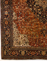 Antique Farahan Sarouk Rug 8' 9" x 11' 6"