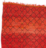 Vintage Moroccan Wool Rug 5' 8'' x 6' 11''