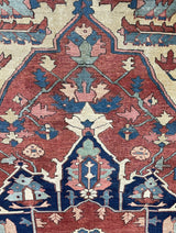 Antique  Serapi Rug 9' 9'' x 12' 4''
