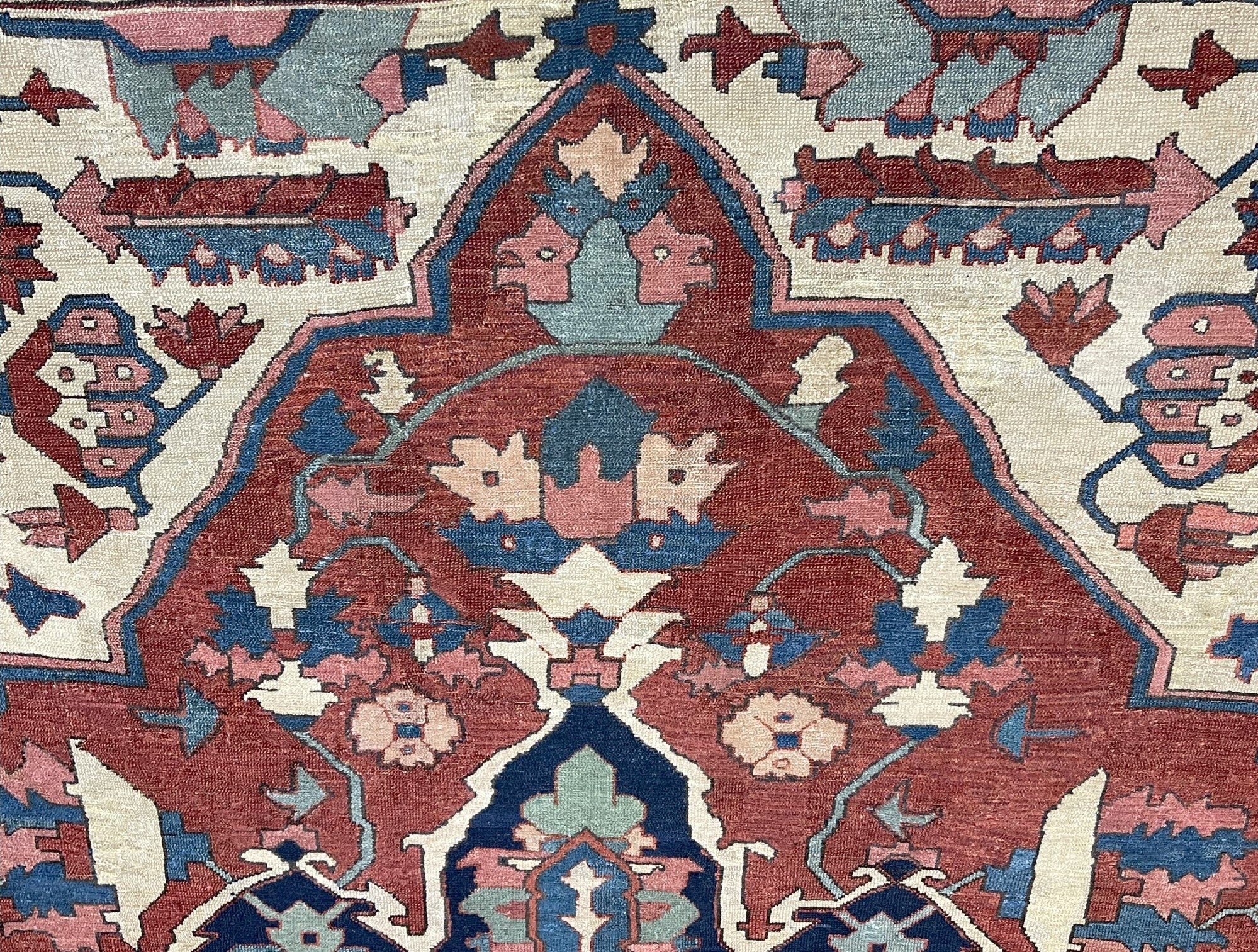 Antique  Serapi Rug 9' 9'' x 12' 4''