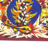 Mid Century French Designer Tapestry Signed Colette Bardin 3' 7" x 6' 0''