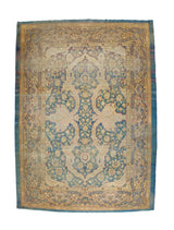 Antique Indian Amritsar Rug 8'10" x 12' 2" circa 1890