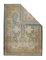 Antique Indian Amritsar Rug 8'10" x 12' 2" circa 1890