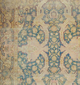 Antique Indian Amritsar Rug 8'10" x 12' 2" circa 1890