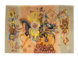 Extremely Fine French Mid Century Tapestry Signed E. Simon Rug 4' 4" x 6' 5"