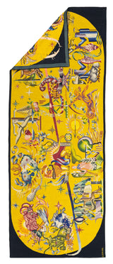 Mid Century Tapestry Signed E. Simon 4'5'' x 11'2''