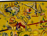 Mid Century Tapestry Signed E. Simon 4'5'' x 11'2''