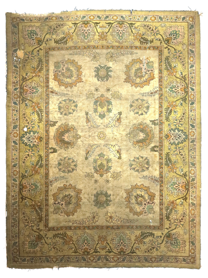 Fine Antique Indian Amritsar Rug 9'3