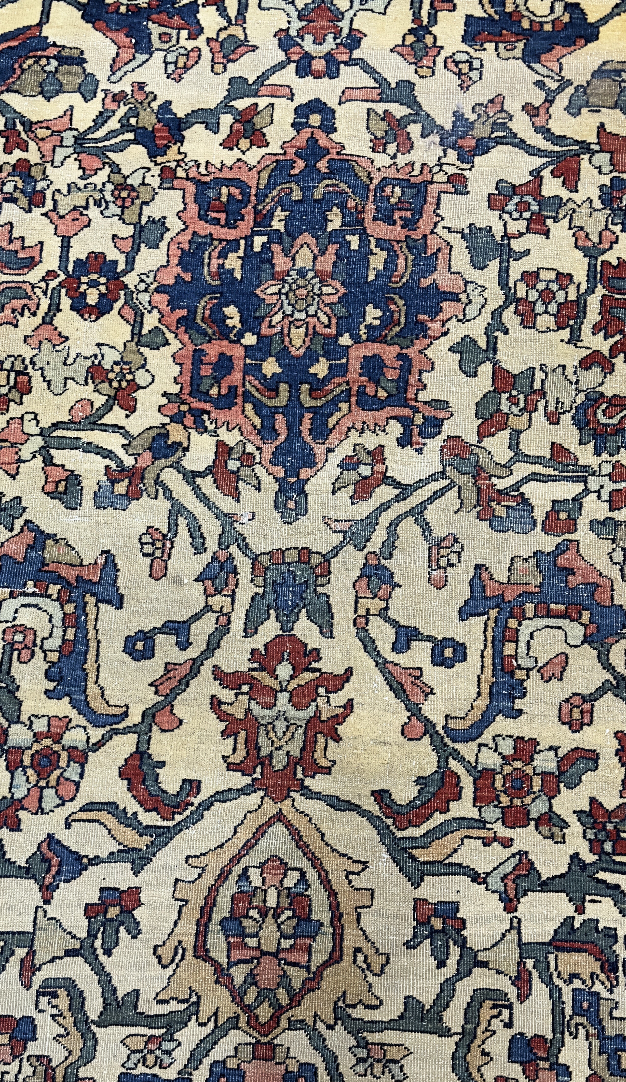 Antique Farahan Sarouk Rug 11' 0" x 13' 0"
