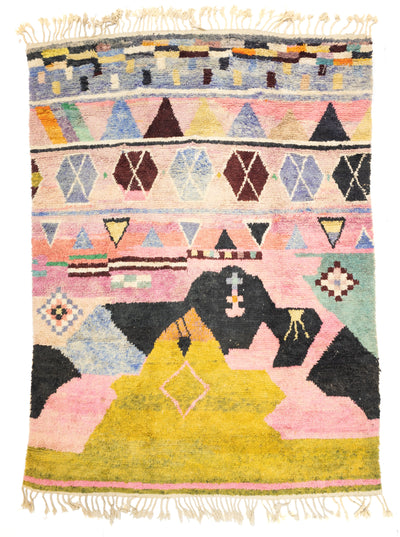 Vintage Moroccan Rug 9' 9
