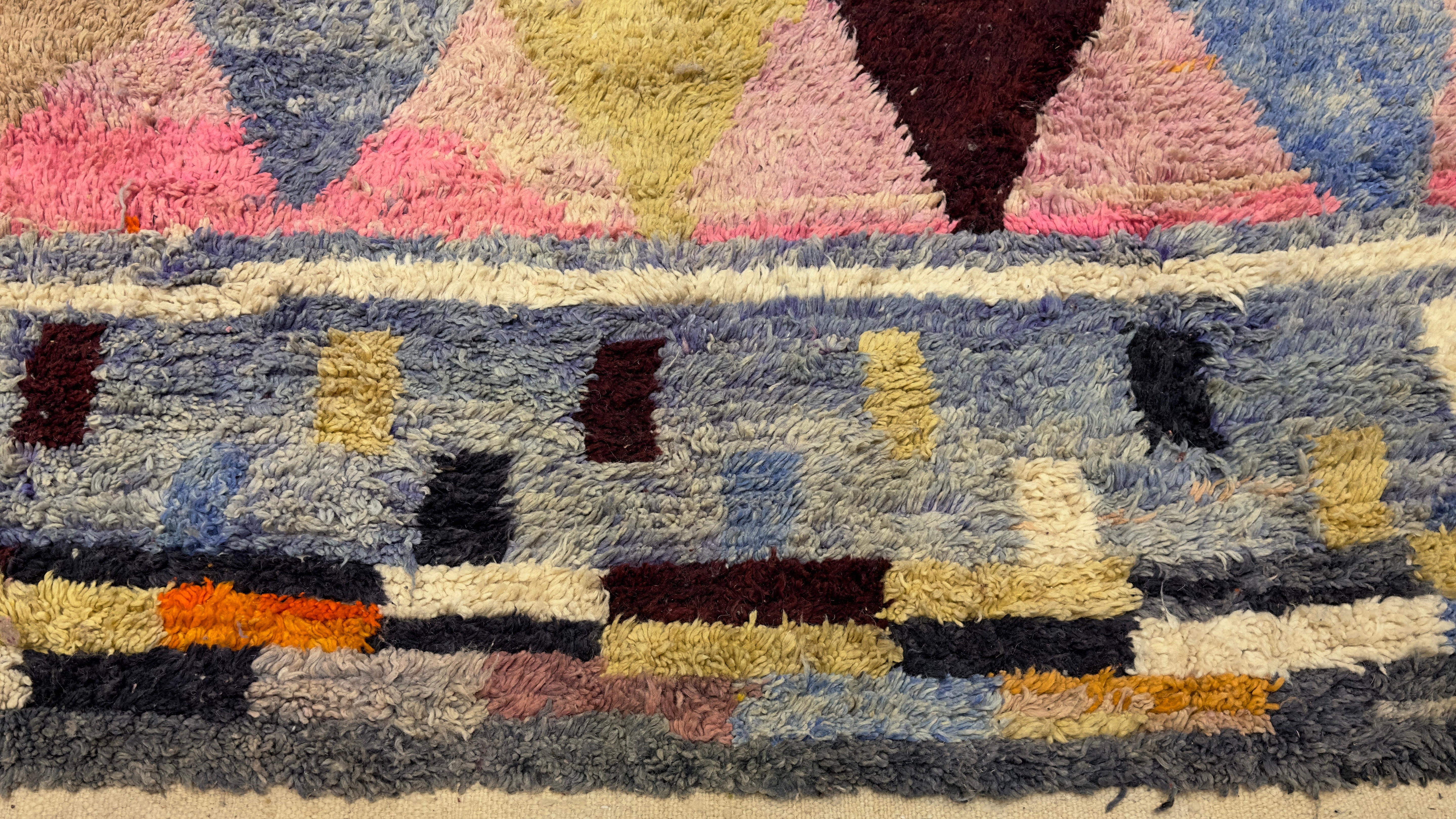 Vintage Moroccan Rug 9' 9" x 12' 8"