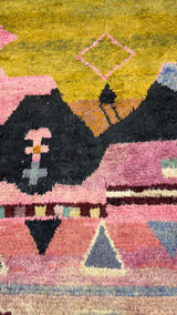 Vintage Moroccan Rug 9' 9" x 12' 8"