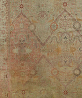 Fine Antique Oushak Rug 14' 6" x 18' 7"