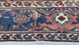 Antique Serapi Rug 5' 2'' x 6' 9''