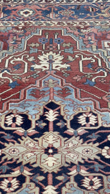 Antique Serapi Rug 5' 2'' x 6' 9''