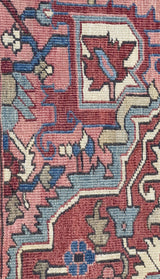 Antique Serapi Rug 5' 2'' x 6' 9''