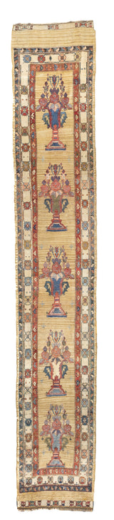 Antique  Bakhshayesh Runner 3' 2'' x 18' 9''