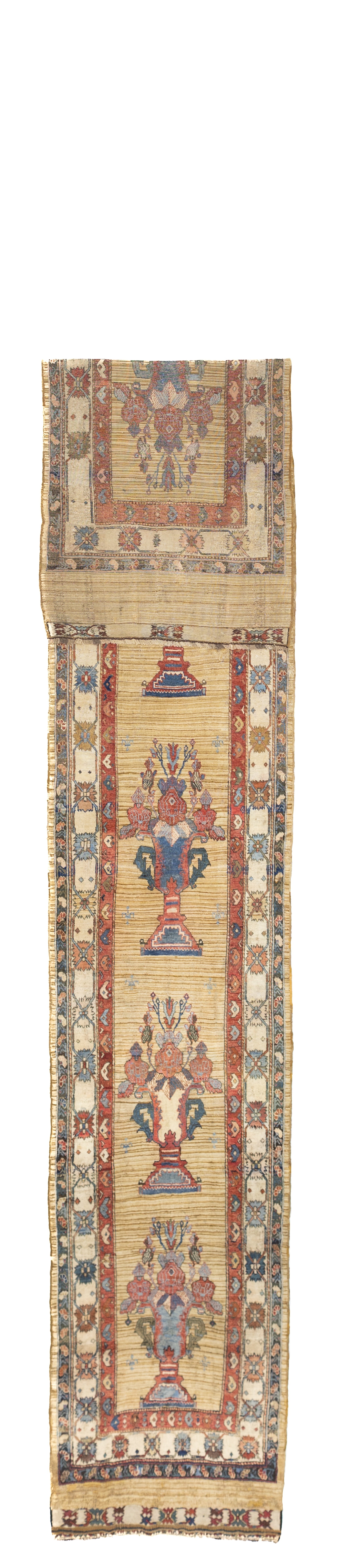 Antique  Bakhshayesh Runner 3' 2'' x 18' 9''