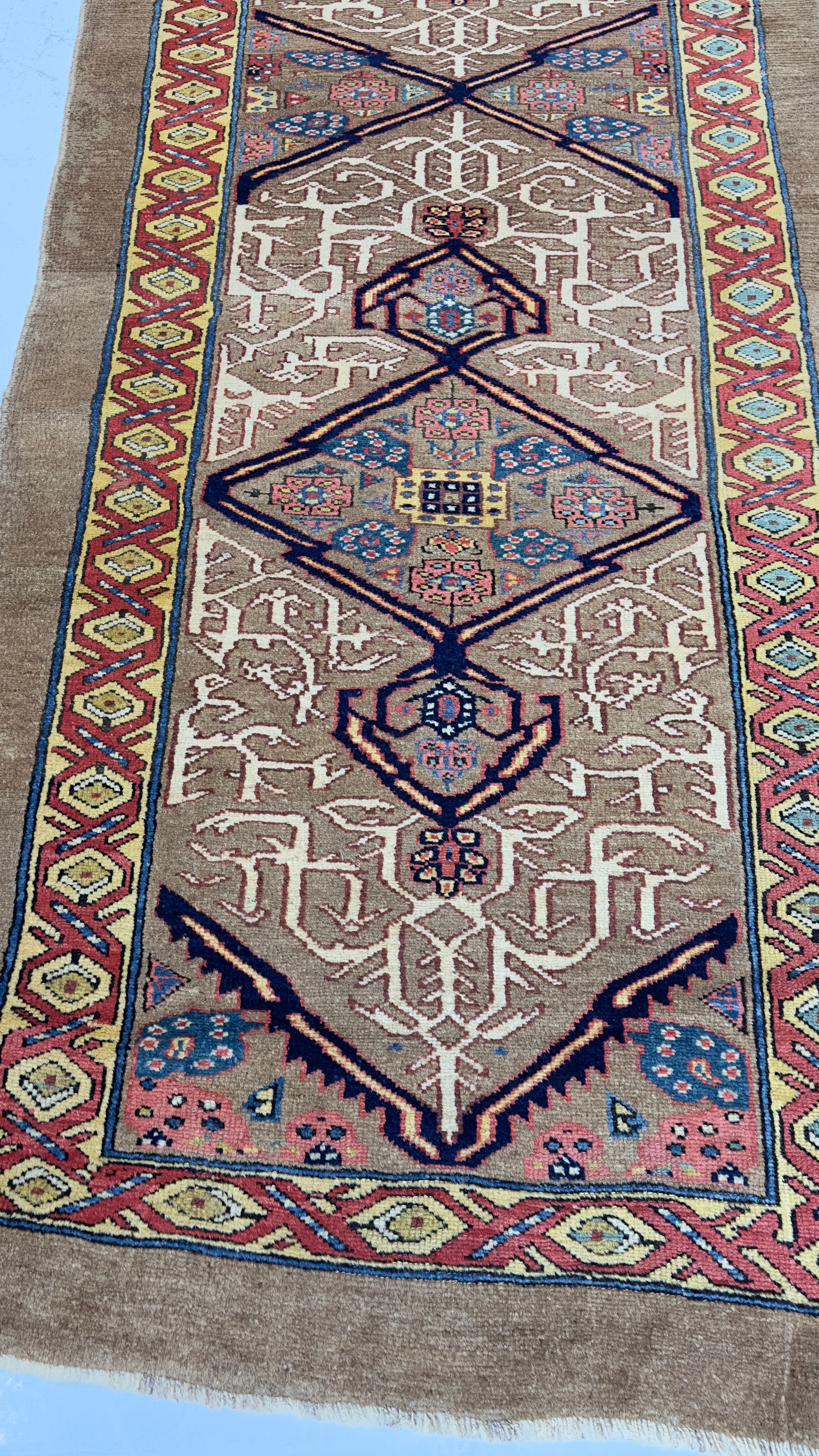 Antique  Sarab Runner 3' 9'' x 15' 6''