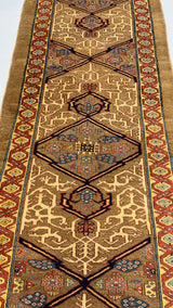 Antique  Sarab Runner 3' 9'' x 15' 6''