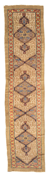 Antique  Sarab Runner 3' 9'' x 15' 6''