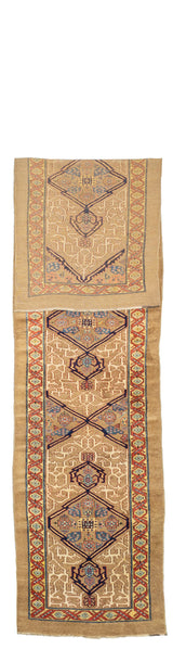 Antique  Sarab Runner 3' 9'' x 15' 6''
