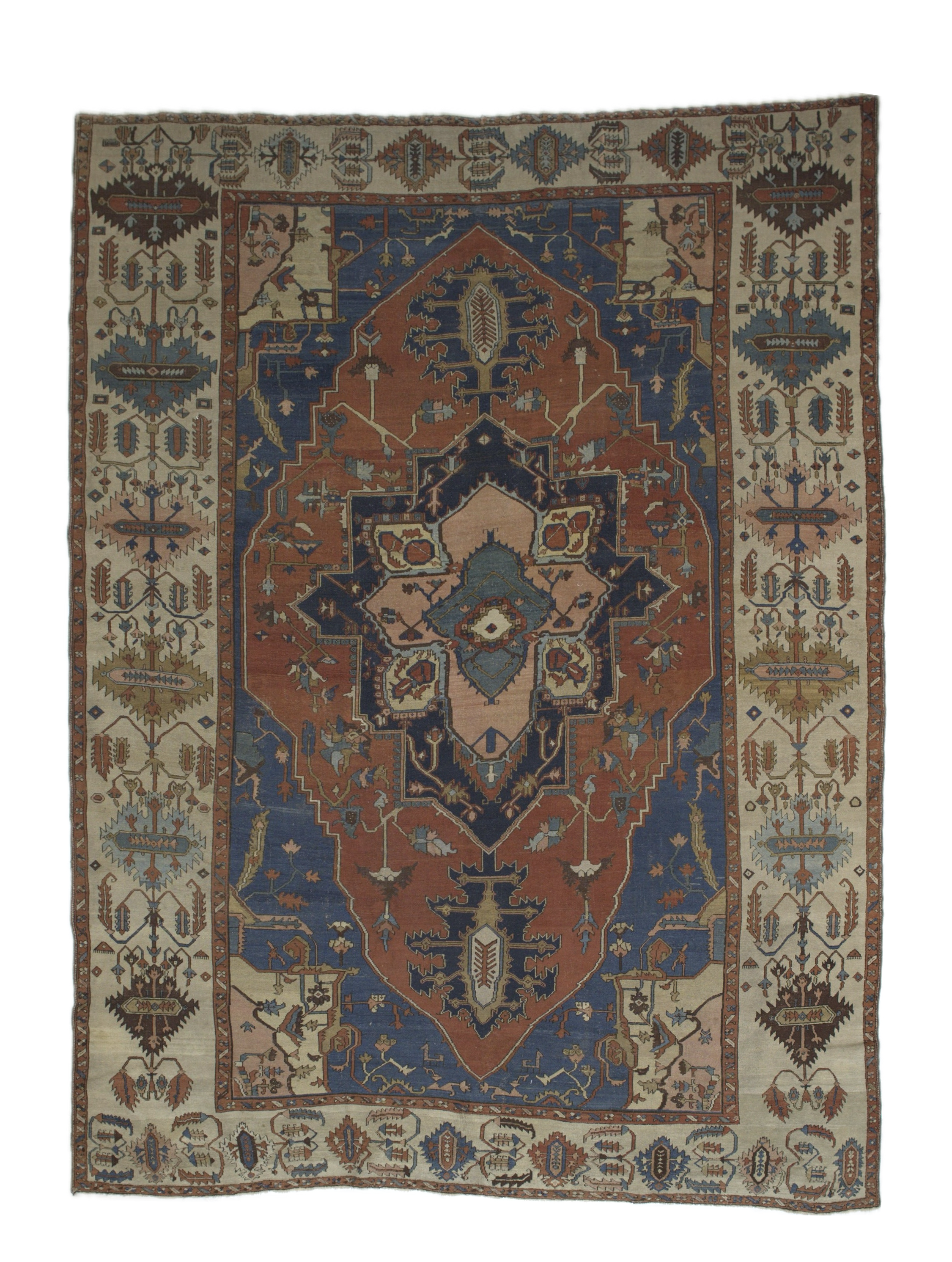 Antique Bakhshayesh Rug 9' 7" x 12' 11''