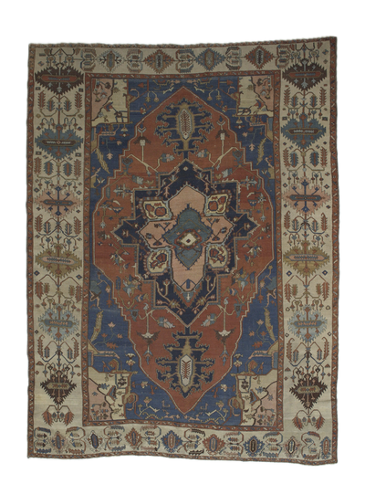 Antique Bakhshayesh Rug 9' 7