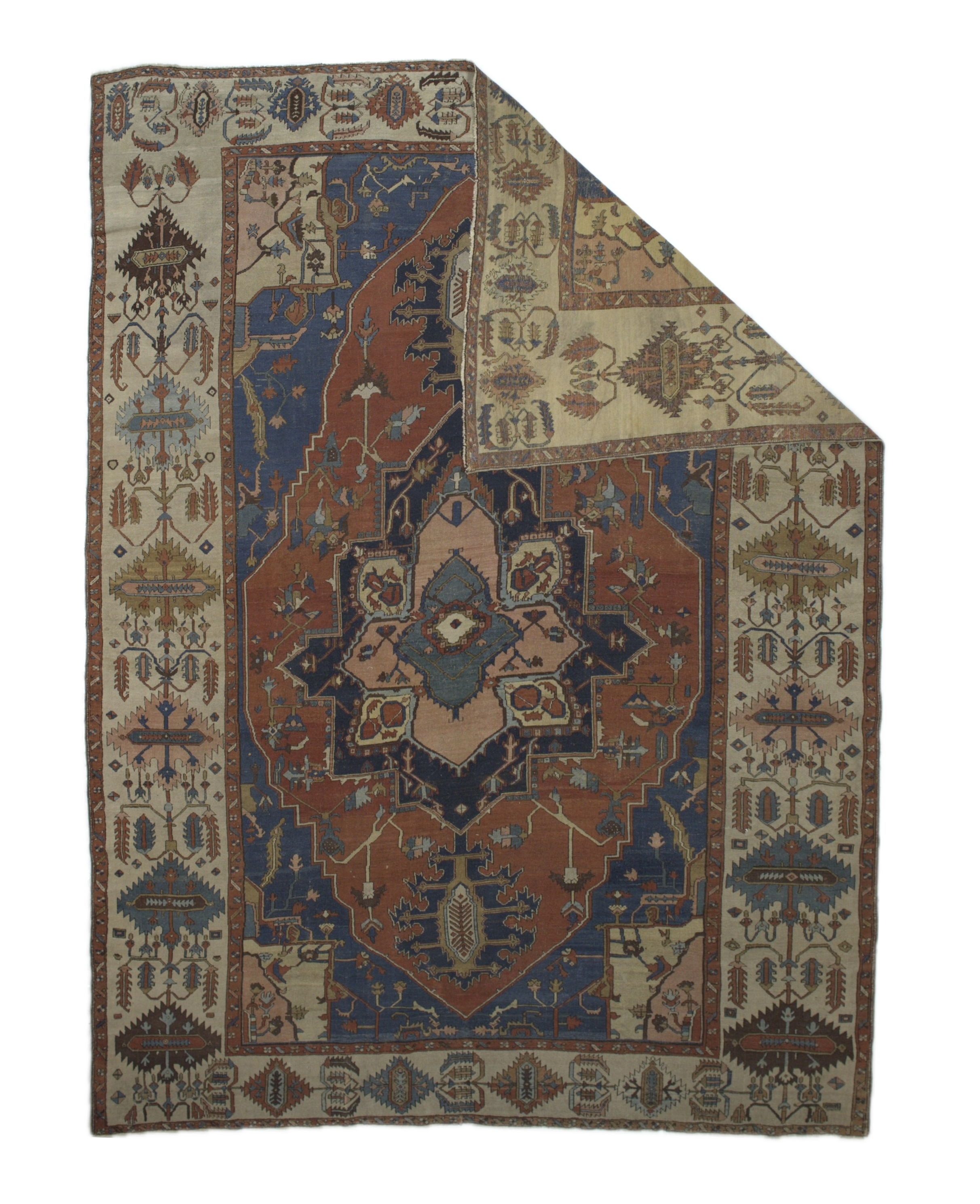 Antique Bakhshayesh Rug 9' 7" x 12' 11''
