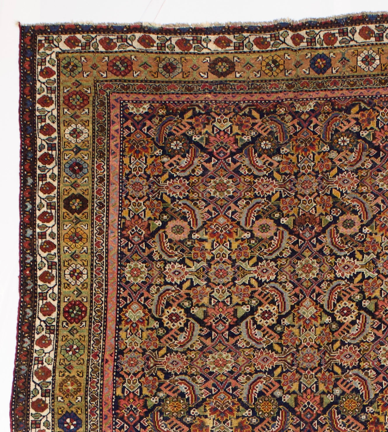 Fine Antique Mahal Rug 6' 1'' x 15' 8''
