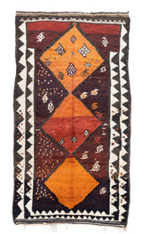 Fine Antique  Moroccan Rug 4' 6" x 9' 0"