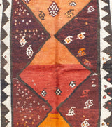 Fine Antique  Moroccan Rug 4' 6" x 9' 0"