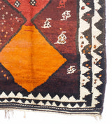 Fine Antique  Moroccan Rug 4' 6" x 9' 0"