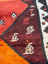Fine Antique  Moroccan Rug 4' 6" x 9' 0"