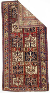 Antique Caucasian Shirvan Rug 5' 0" x 10' 3''